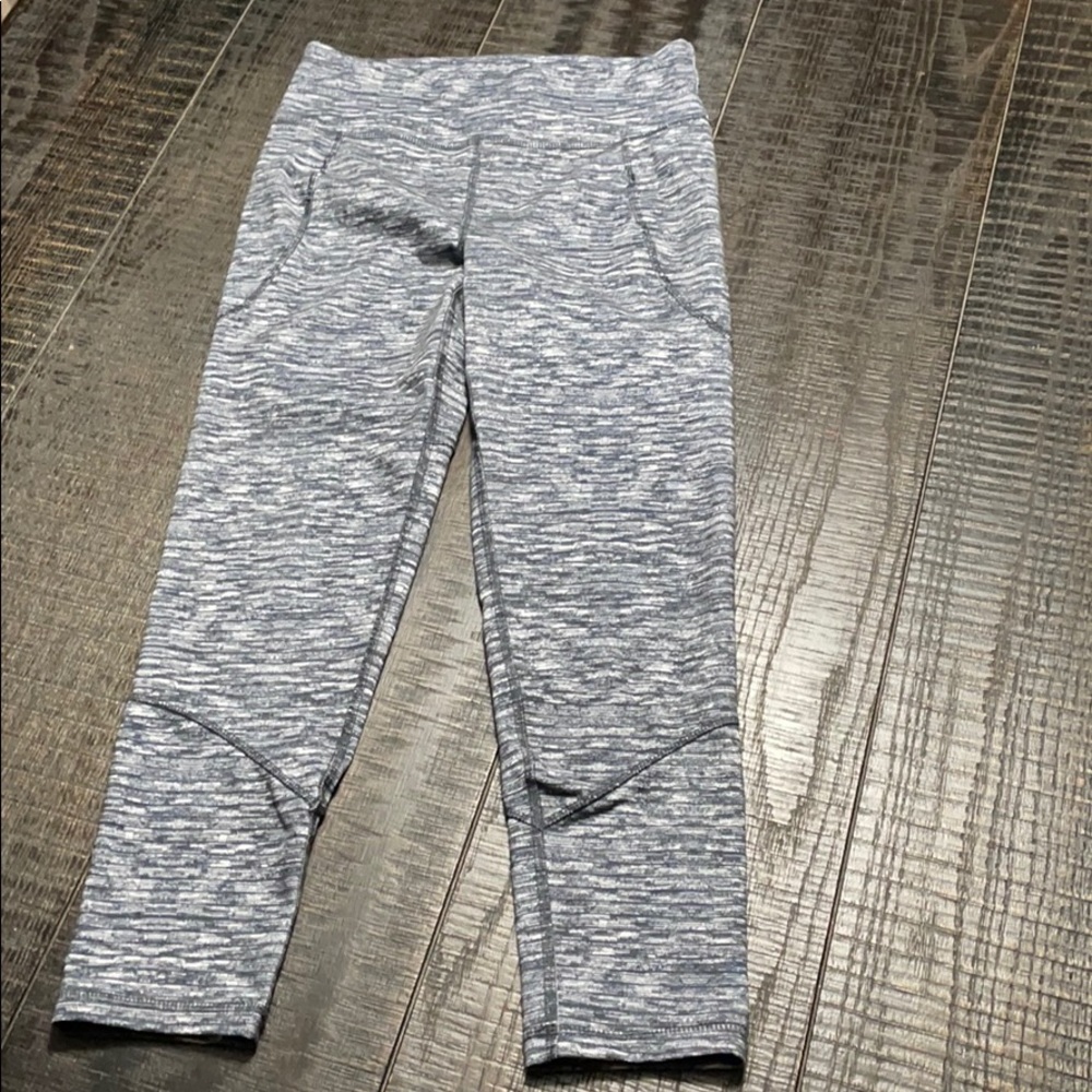 Lou & Grey Blue and White Blend Leggings
